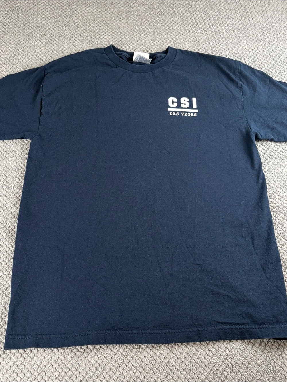 Navy CSI Las Vegas Short-Sleeve Tee